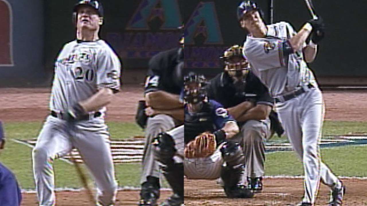 MIL@ARI: Burnitz, Sexson each homer 3 times