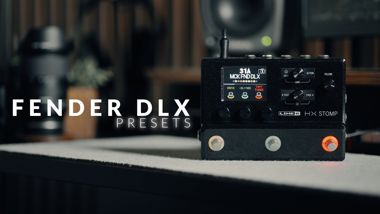 Fender Deluxe Presets | Hx-Stomp | #mckpresets