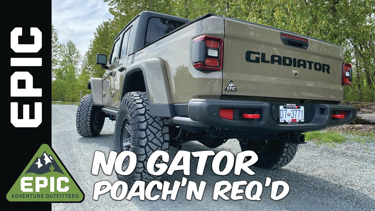 Ready for Adventure... an EPIC Gator Gladiator Build! No Poach'n Required!