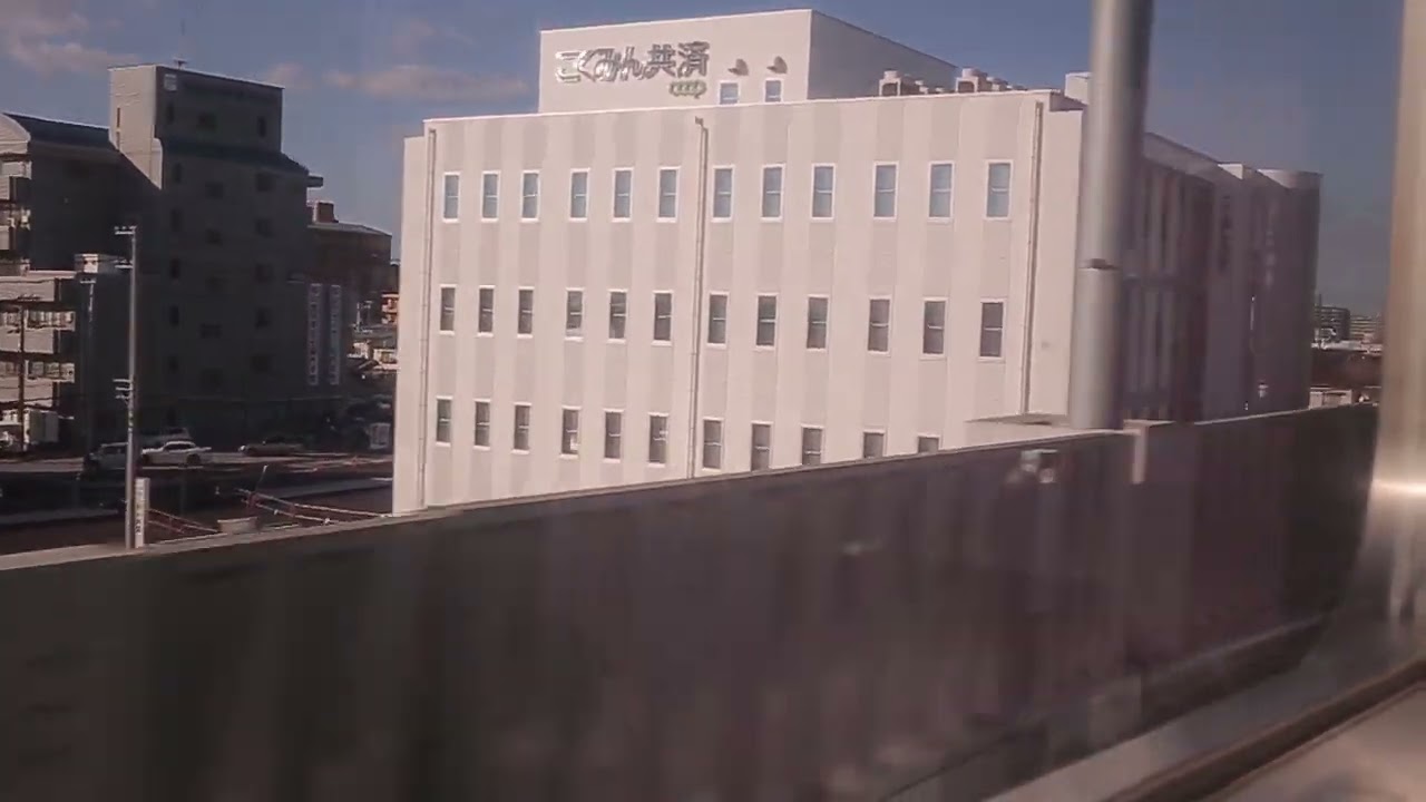 MVI 4568　おニューの松山駅からひっさしぶりに普通電車