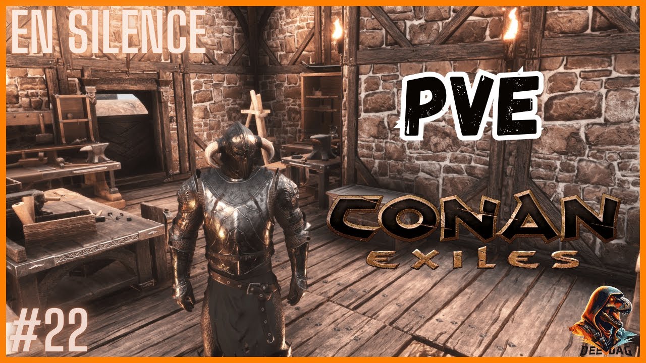 Je revêts l'armure de la Légion du Silence - Conan Exiles PvE - #22 (FR) (2K)