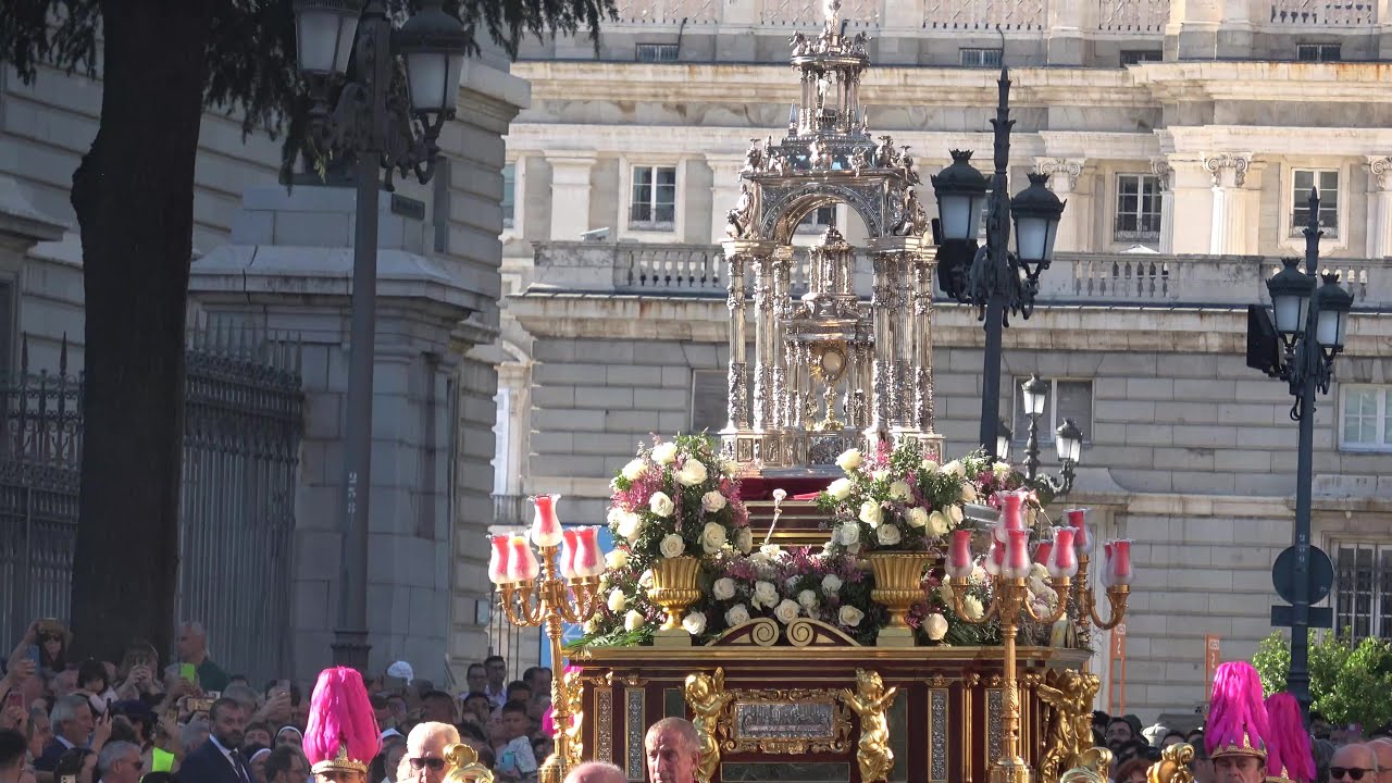 Procesiones en Madrid 2024: Corpus Christi de la Catedral de la Almudena