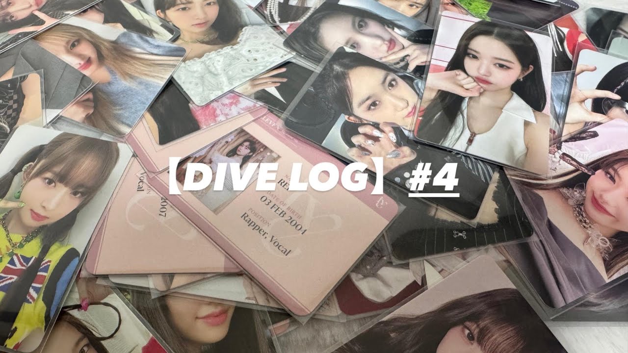 [DIVE LOG]#4 2ヶ月の間で溜まったトレカを収納します