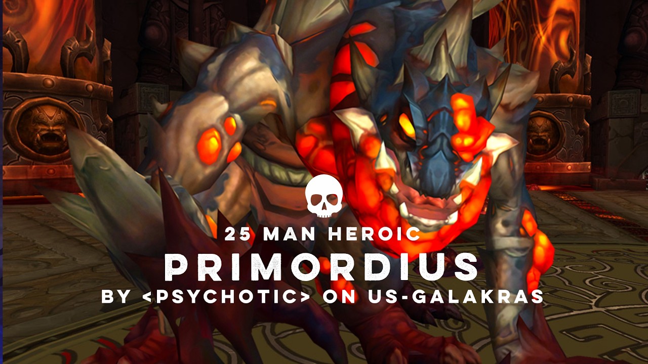 Psychotic: Primordius (25 Man Heroic) Throne of Thunder