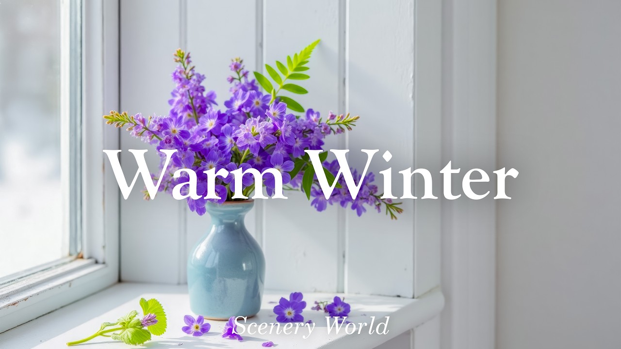 조용하고 따뜻한 겨울 감성 피아노 힐링 플레이리스트 11시간 - Warm Winter | Scenery World