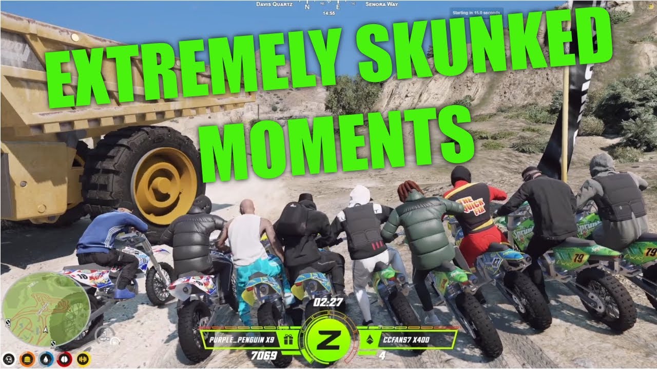 Mandem SKUNKED Moments: Dirt Biking Edition | Mandem GTA RP NoPixel
