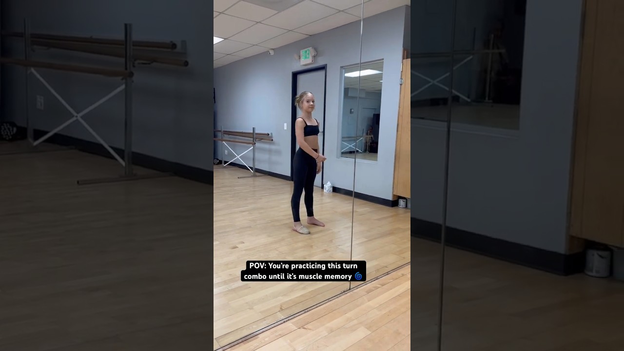Turn Combo Check 😵&zwj;💫 #dance #dancer #turns #practice #dancelife