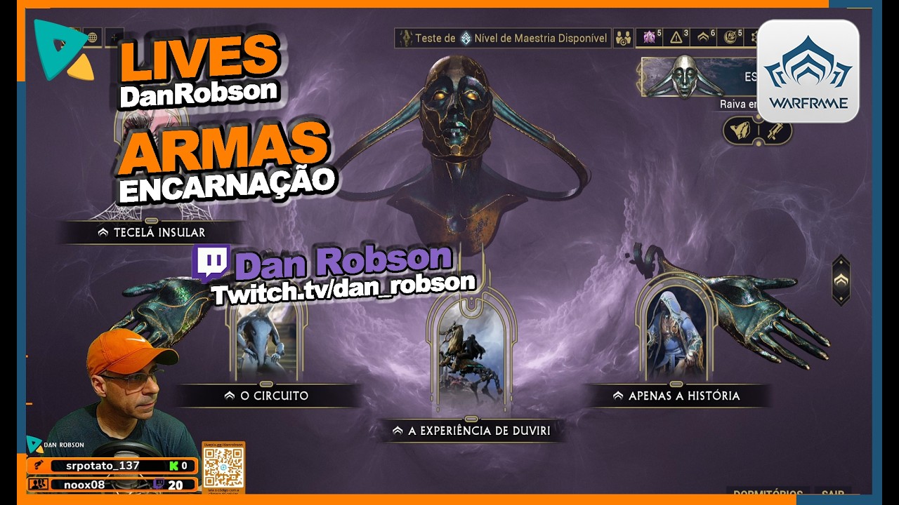 #warframe ARMAS ENCANAÇÃO  ! farmando para conta Verde mr10 !!