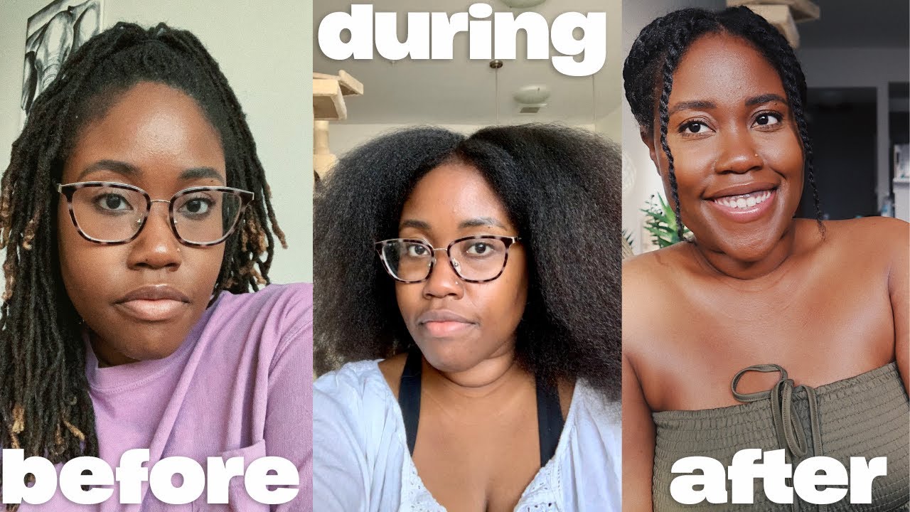 Combing out my 3 year old locs (it took almost 2 months)