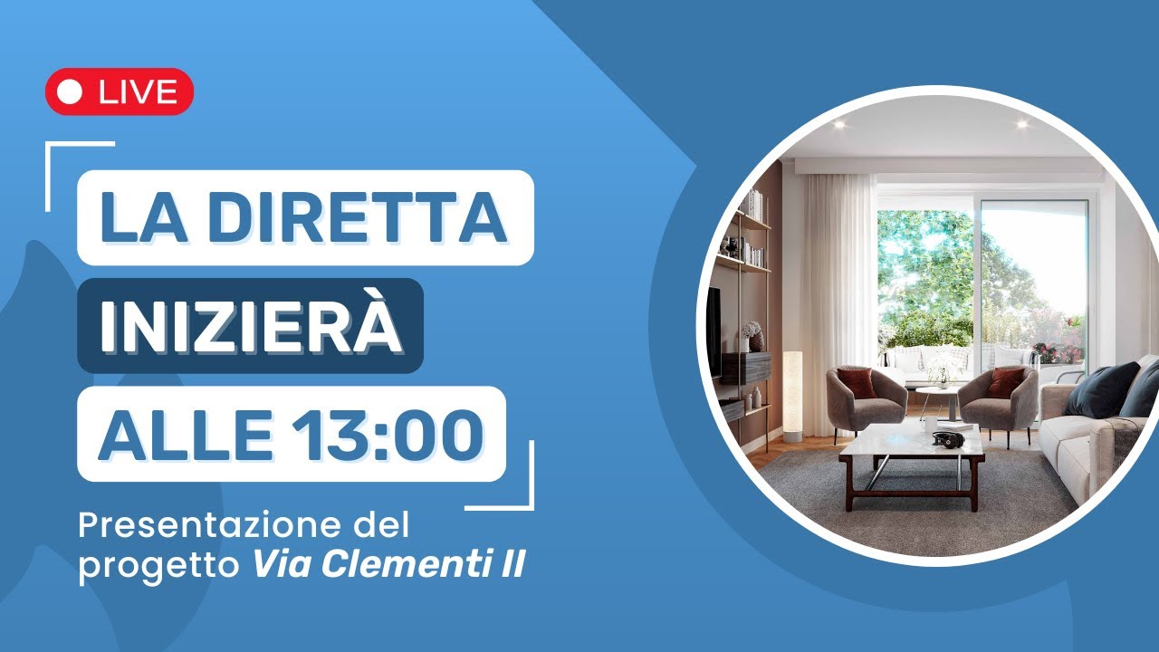 Diretta di presentazione del progetto 