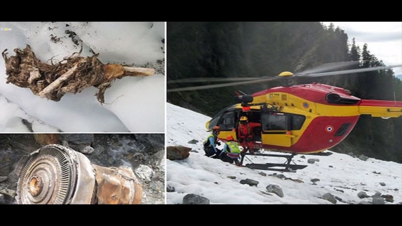 Remains of passengers from a decades-old Air India crash found on Mount Blanc
