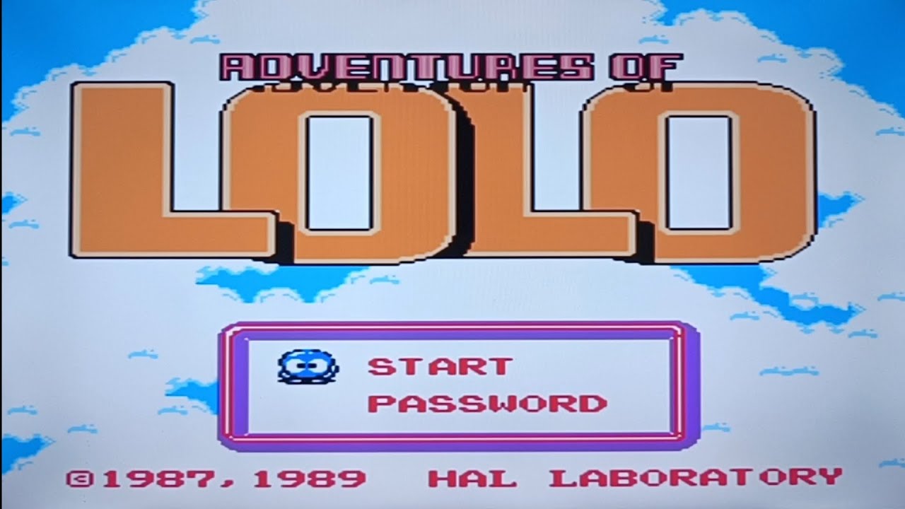 Adventures of Lolo | 1989 | zfc | Tutorial Game Stick Retrô SF900 | Jogo 71 | Menu FC Games