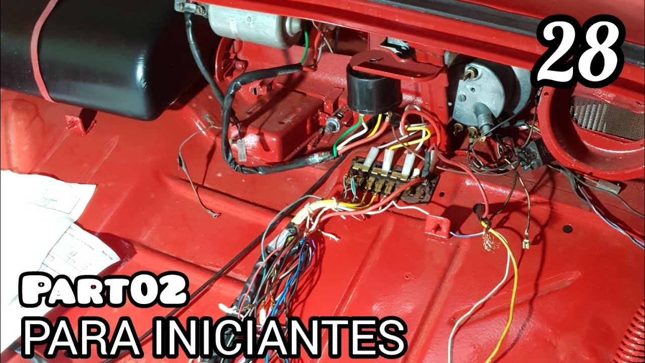 COMO LIGAR CHICOTE ELÉTRICO DO FUSCA. CABO A CABO PART 02
