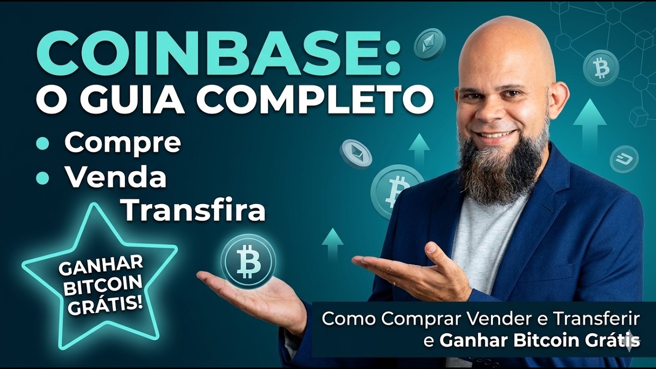 COINBASE Como Comprar Vender e Transferir e Ganhar Bitcoin Gr&aacute;tis