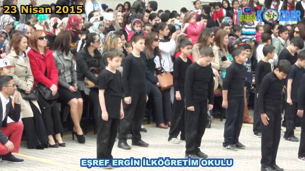 23 nisan 2015 Eşref Ergin İlköğretim Okulu