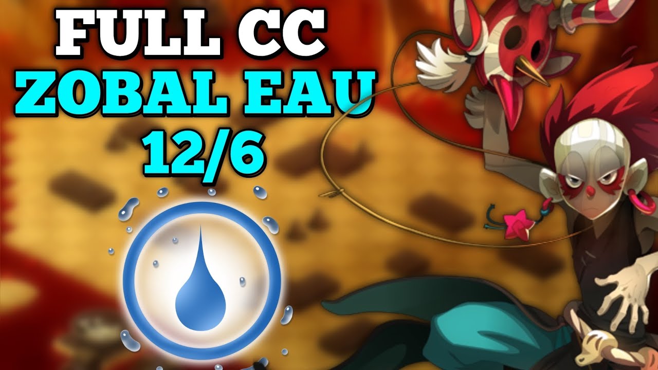 Zobal Eau PvP 200 💧 Stuff CC 12PA/6PM (DOFUS Touch 2025)