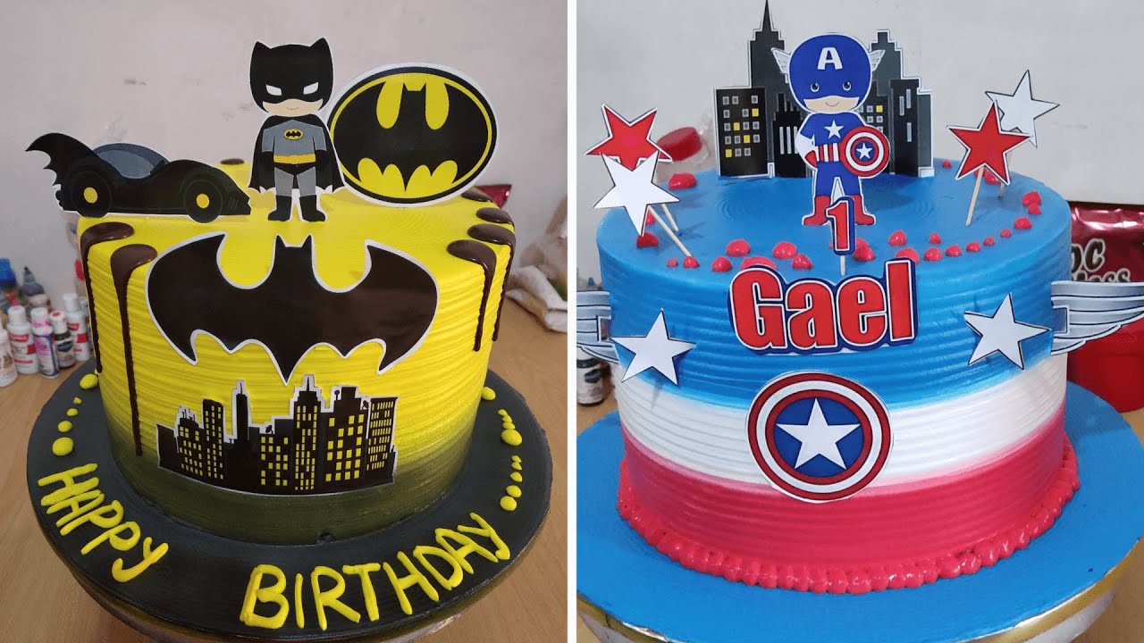 Pasteles infantiles para niños | Pasteles temáticos con topper en papel de azúcar