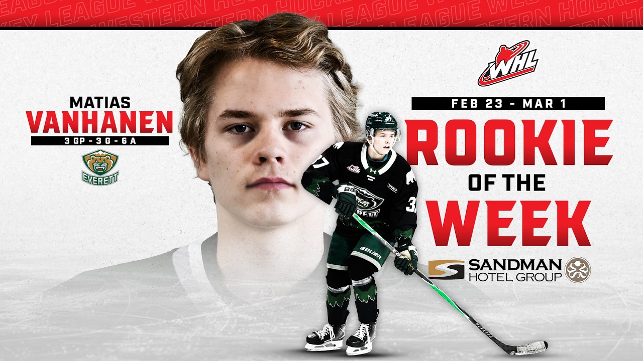 WHL Rookie of the Week | Matias Vanhanen