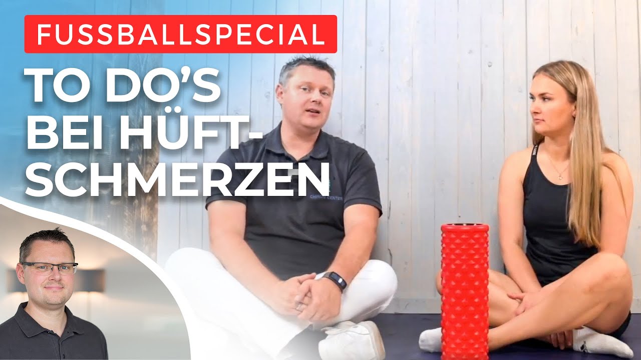Fußballspecial: Hüftschmerzen durch zu viel Fußball? Was Du tun kannst