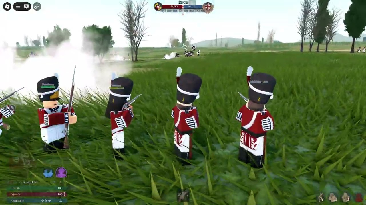 Napoleonic Wars Roblox | Household Guard + 42nd + 88th VS Andour Guard + Fjordlander + VG (CSG POV)