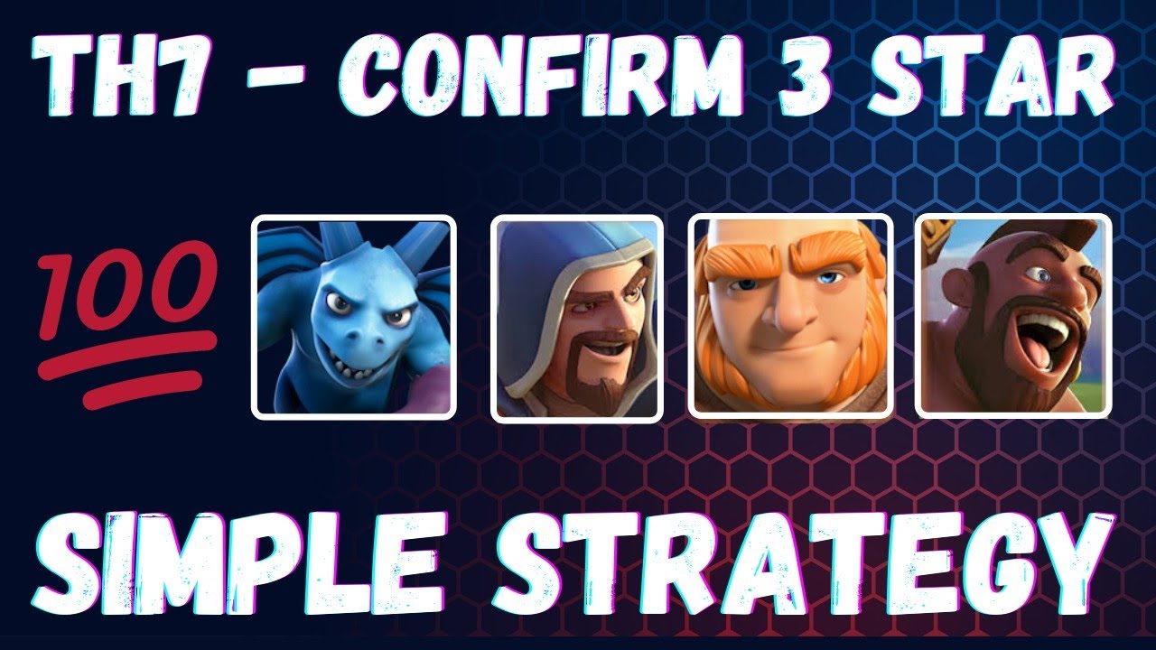 Th7 hog attack strategy - Clash of clans made simple