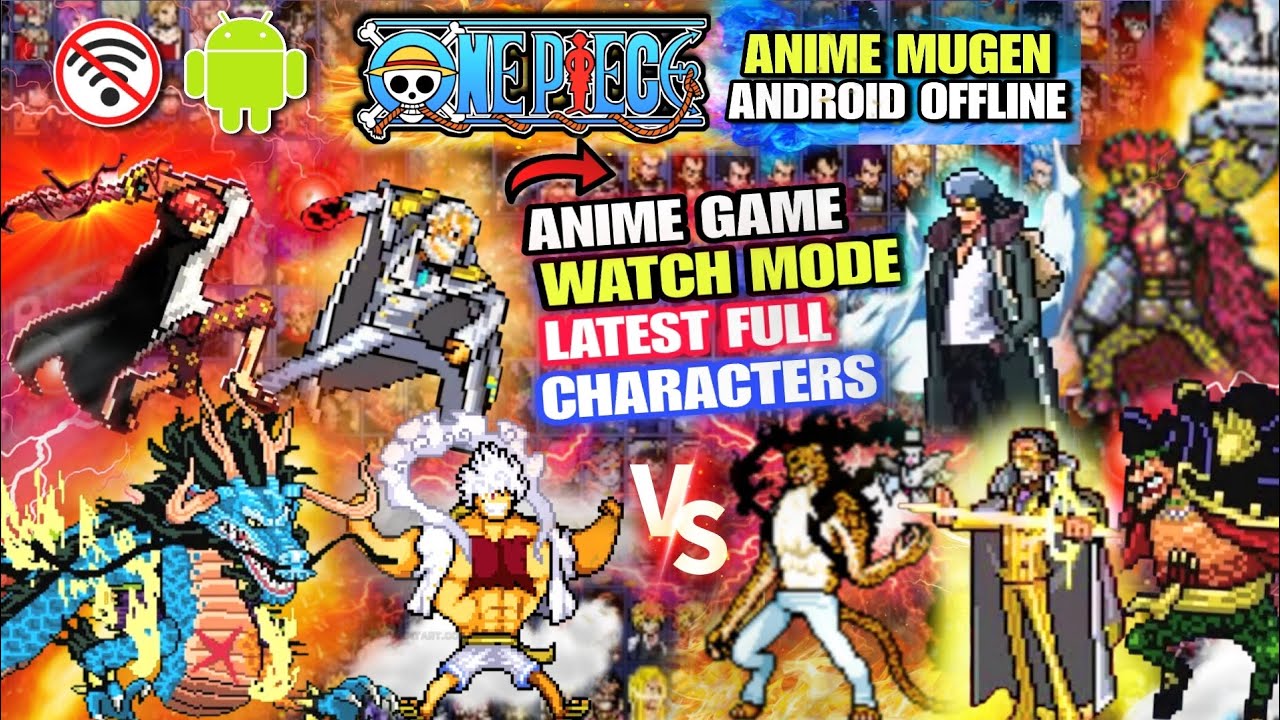 NEW‼️ ONE PIECE MUGEN WATCH MODE (LATEST CHARACTERS) StarBlast Anime Mugen Android