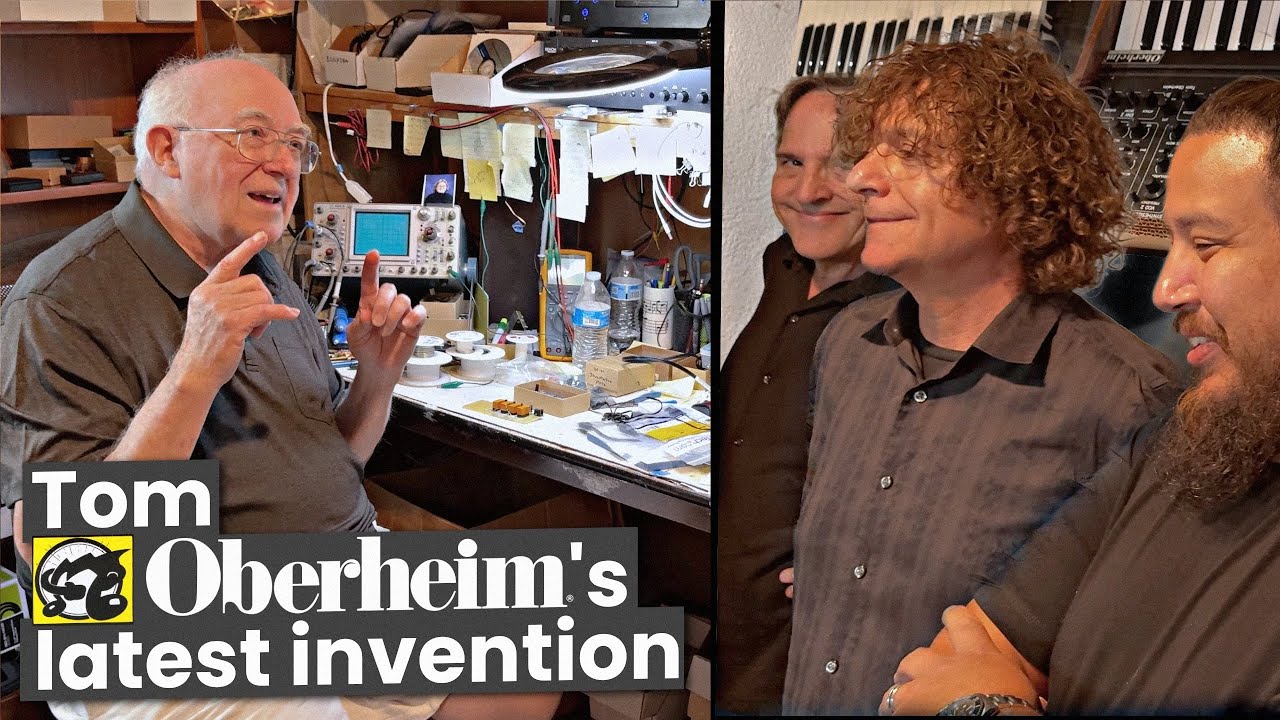 Inside Tom Oberheim’s Garage Workshop