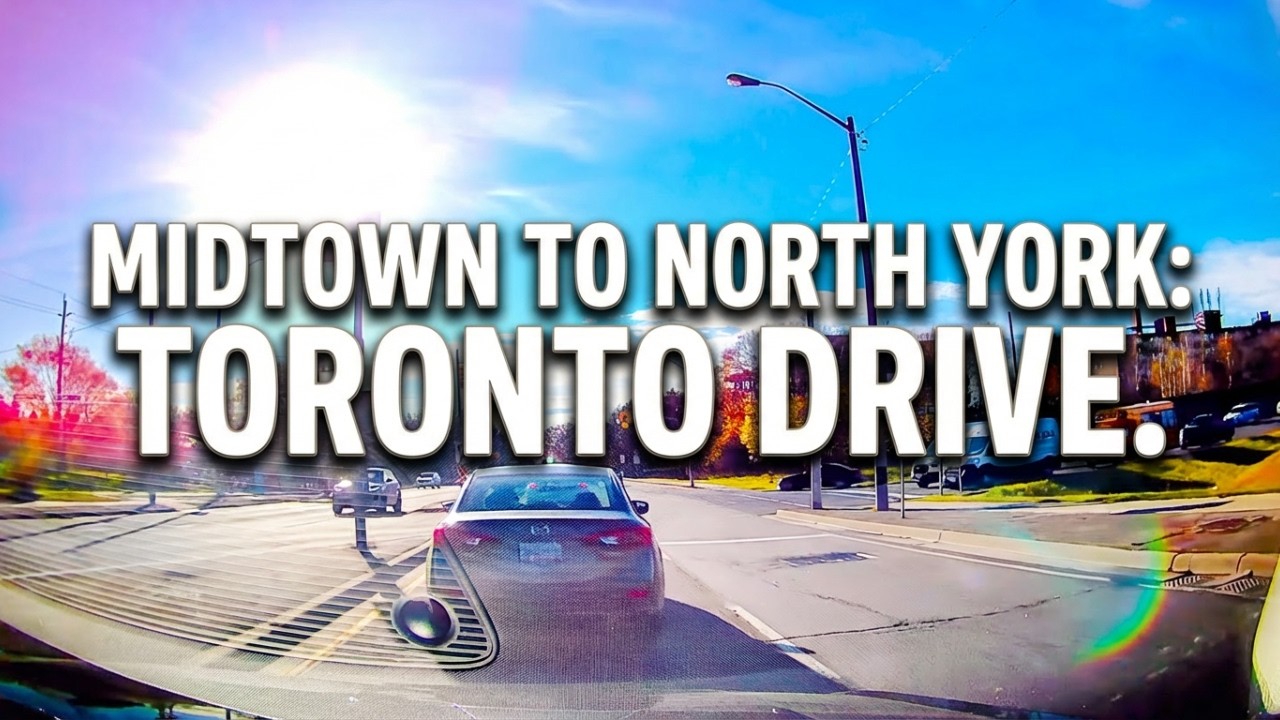Everyday Toronto Drive (4K) | North York to Midtown POV