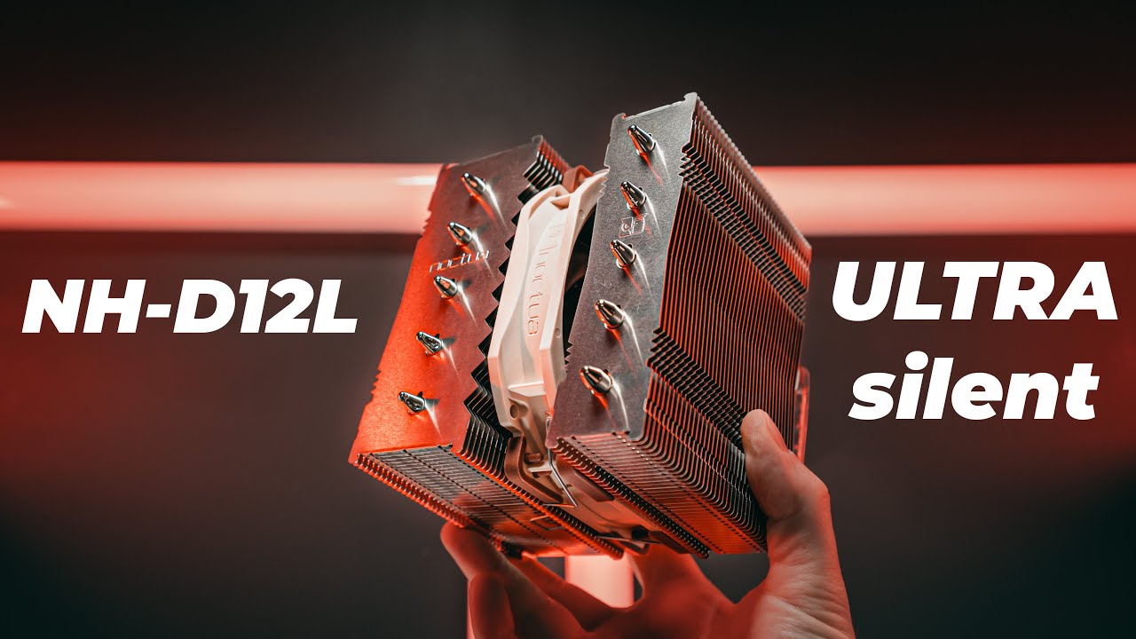 The BEST Small & Quiet CPU Cooler?? ➡ NOCTUA NH-D12L Review & Thermal test w/ i9 12900k