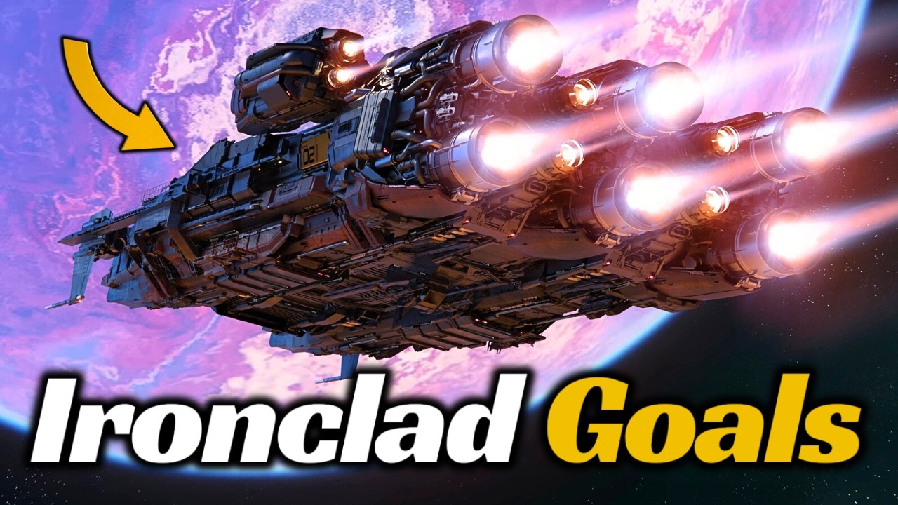⚠️Drake Ironclad Goals 2026: Using the RSI Polaris in Star Citizen 4.6 as an Industrial Mothership
