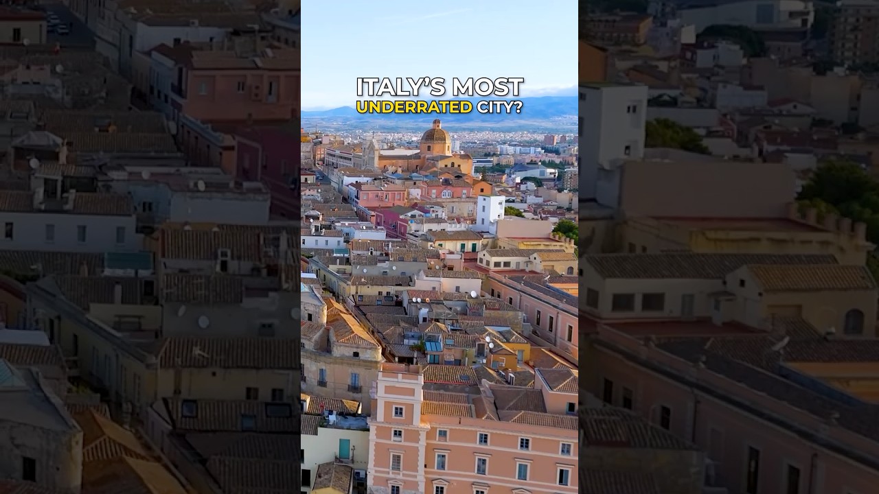 Самый недооценённый город Италии? 🇮🇹 (Кальяри, Сардиния, тизер)