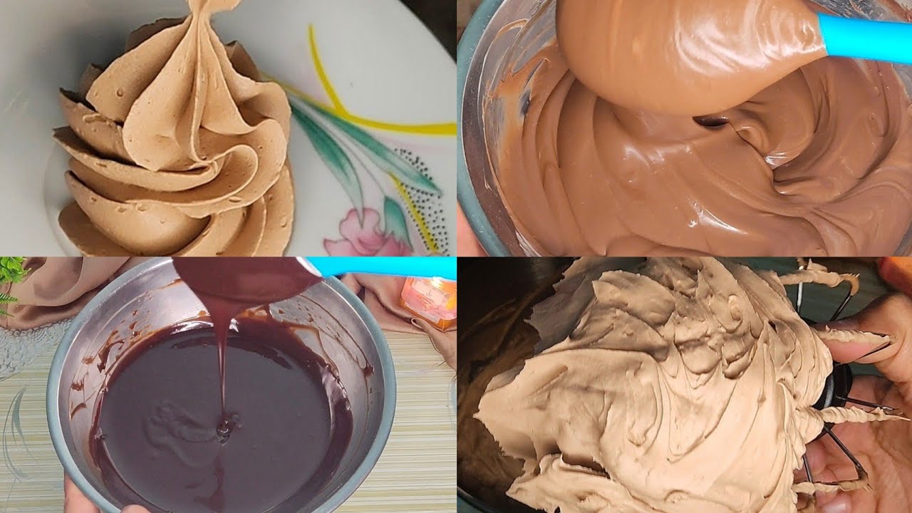 روسات ڨناش شوكولا عادي و ڨناج مونتي بالتفصيل  | ganache chocolat et ganache montée chocolat noir