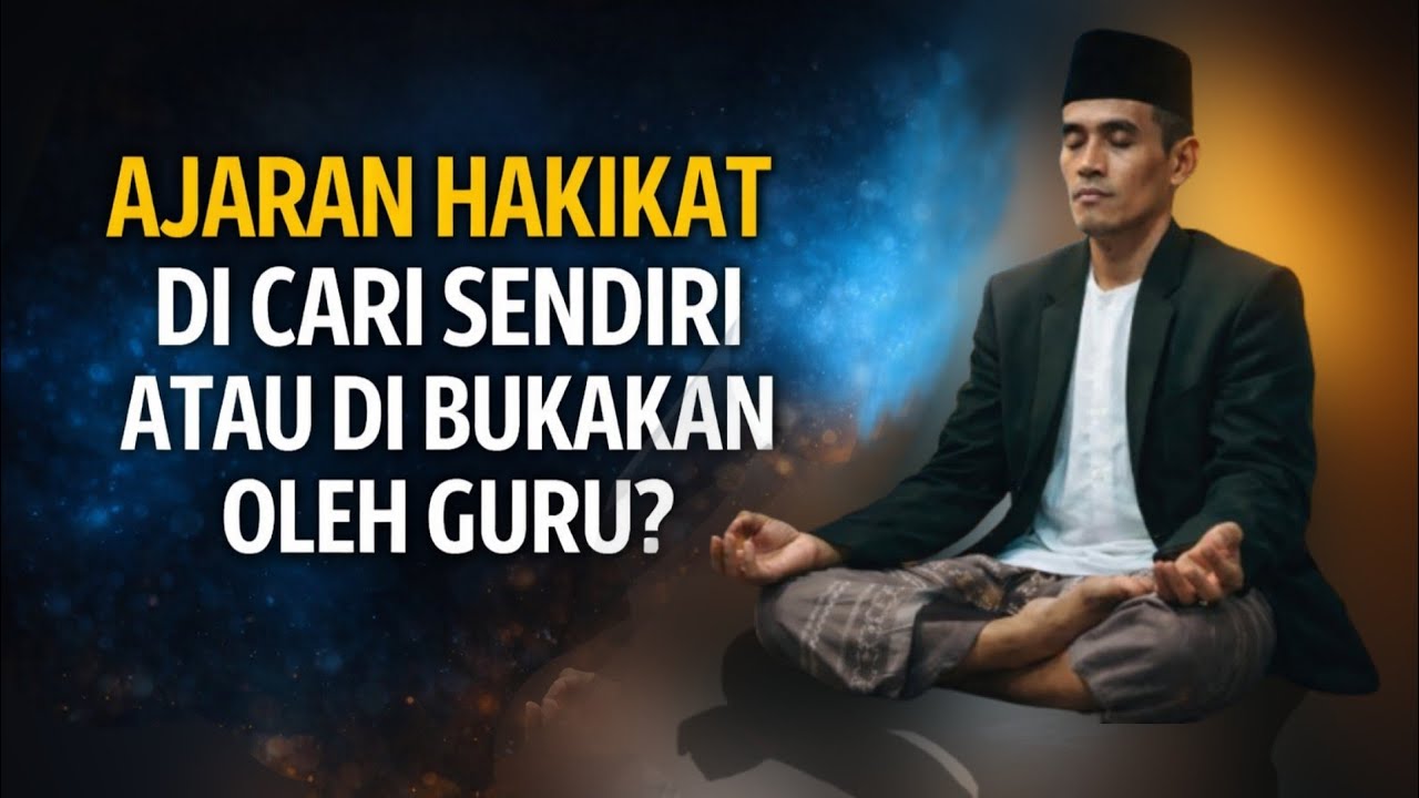 KH. MUKHLASON ROSYID🔴 ILMU HAKIKAT DI CARI SENDIRI ATAU DI BUKAKAN OLEH GURU