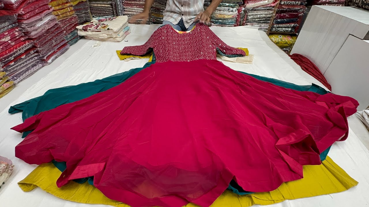 Bangalore Wholesale Budget Friendly Umbrella Kurtis, Gowns & Shararas. Single piece courier avail.
