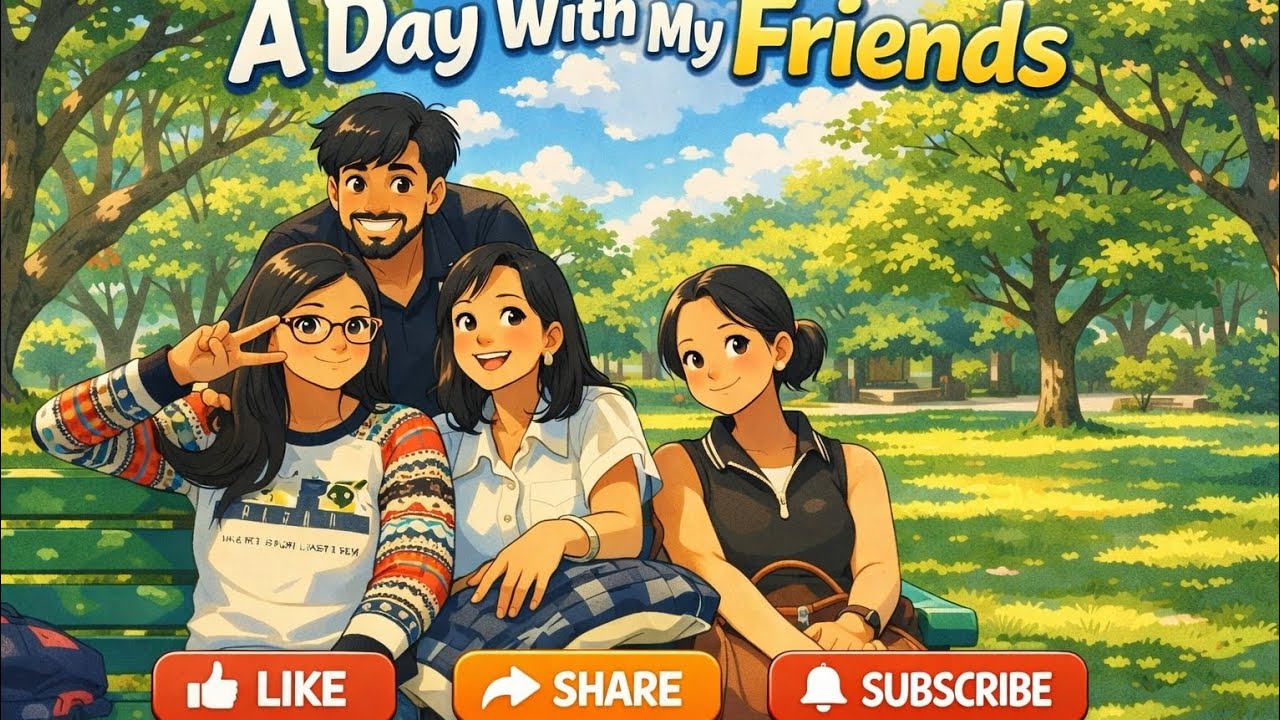 A Day With My Friends 😊