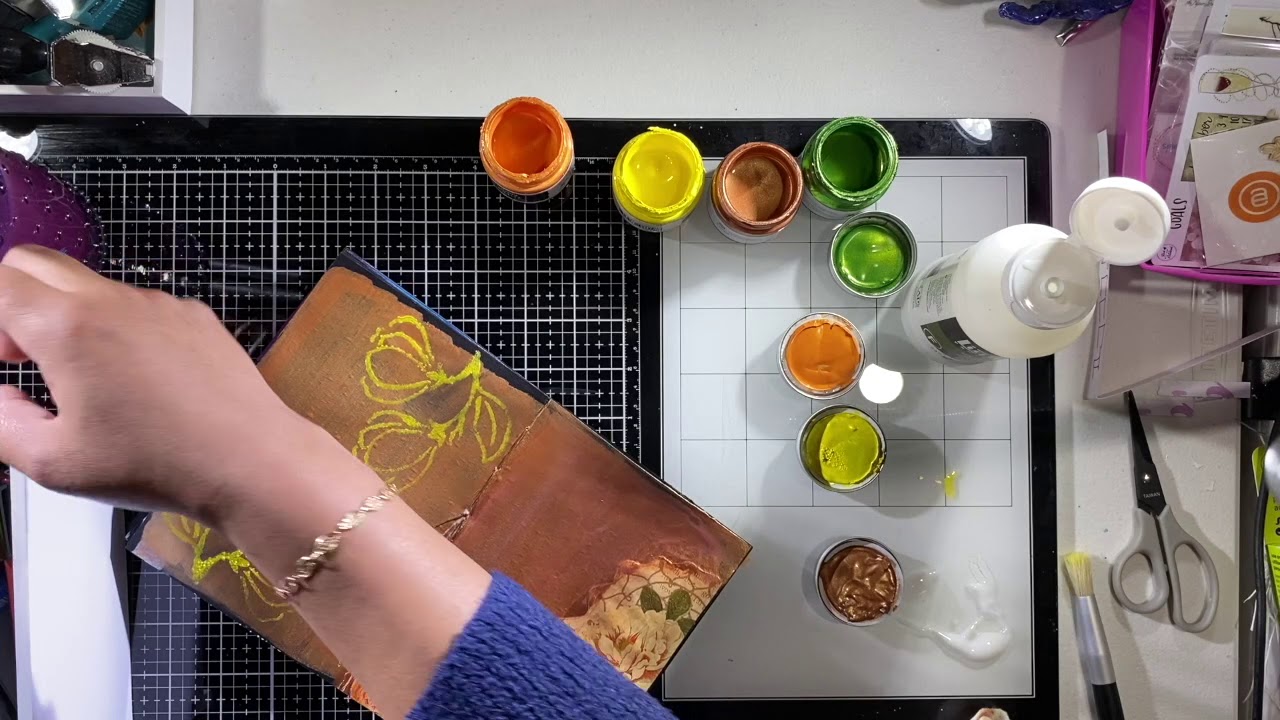 Mixed Media Tutorial (Calico Collage DT)