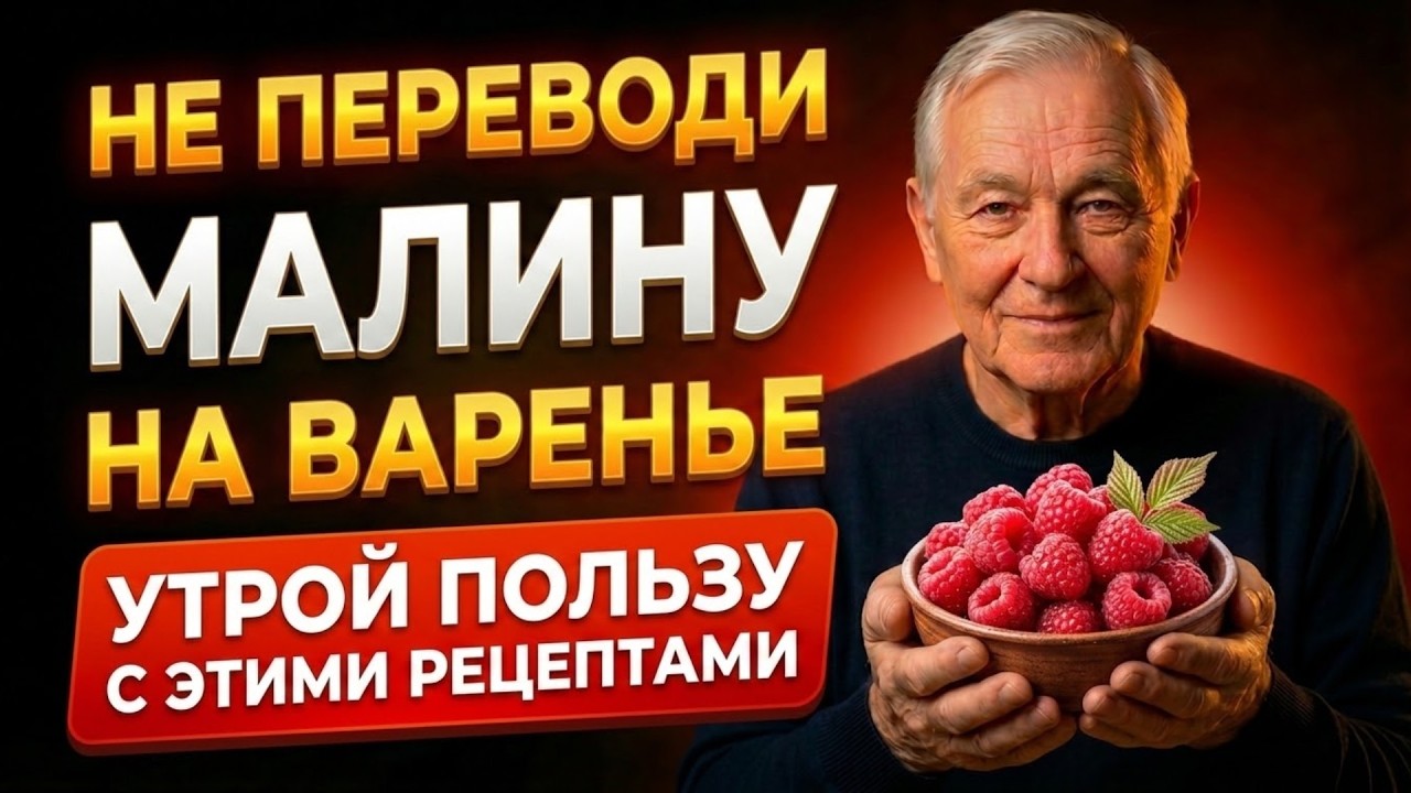 Не варите малину! Как сохранить всю пользу - 5 правильных способов