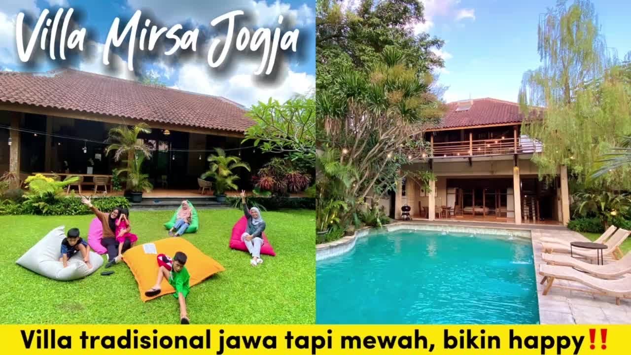 NEMU VILLA SEKEREN INI DI JOGJA ‼️ VILLA MIRSA JOGJA | VILLA BAGUS DI JOGJA