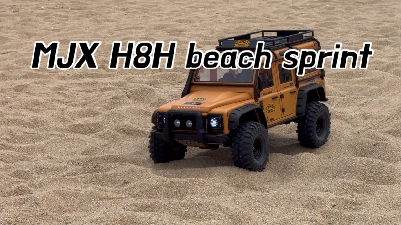 MJX H8H Landrover Defender Beach Sprint. #rc #rccar #mjx #h8h #landrover #defender