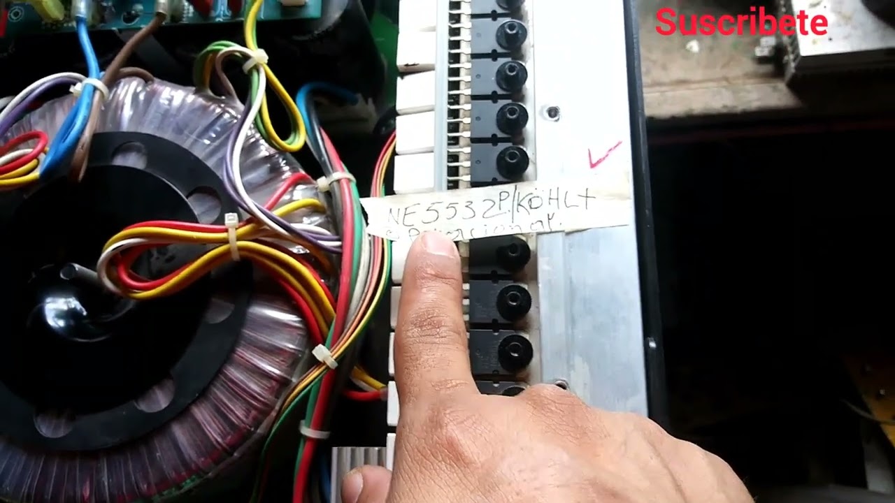 ⛑️🔊Como Reparar Amplificador Kohlt Kep-8000. Canal distorsionado .Super Facil 🎉🎉