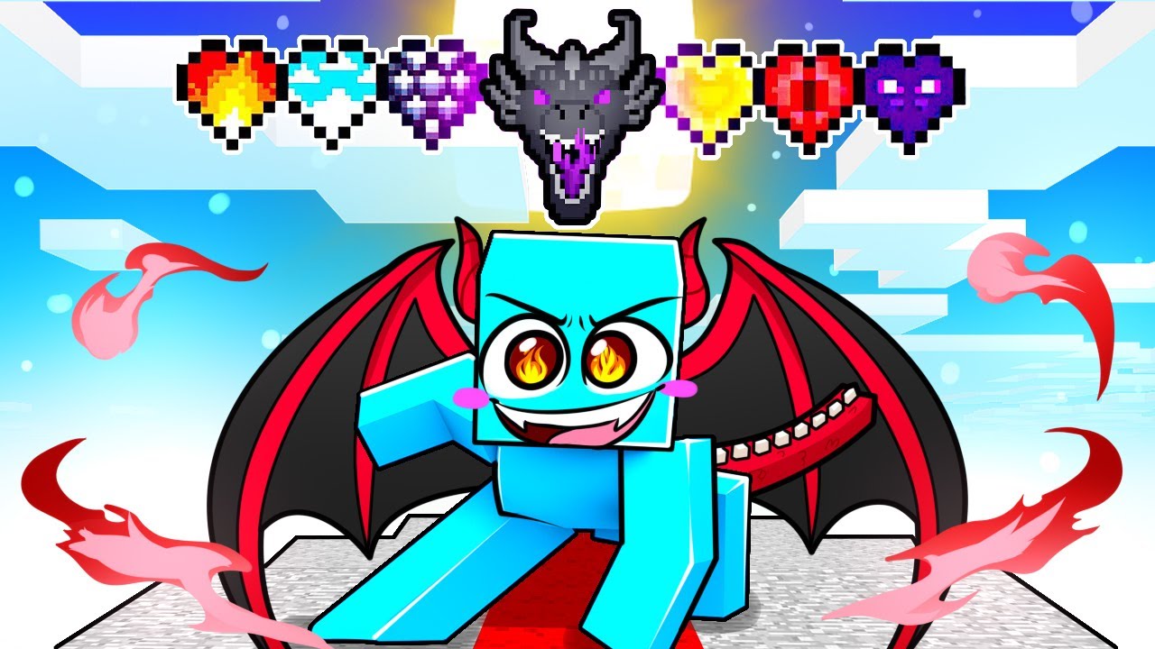 Awita Tiene CORAZONES de DRAG&Oacute;N en Minecraft!