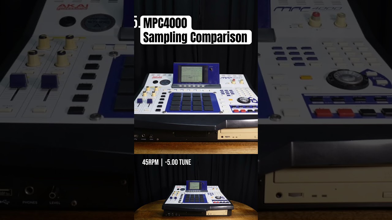 Part 3 - Akai MPC 4000 Sampling Comparison #mpc4000 #beatmaking #sampling