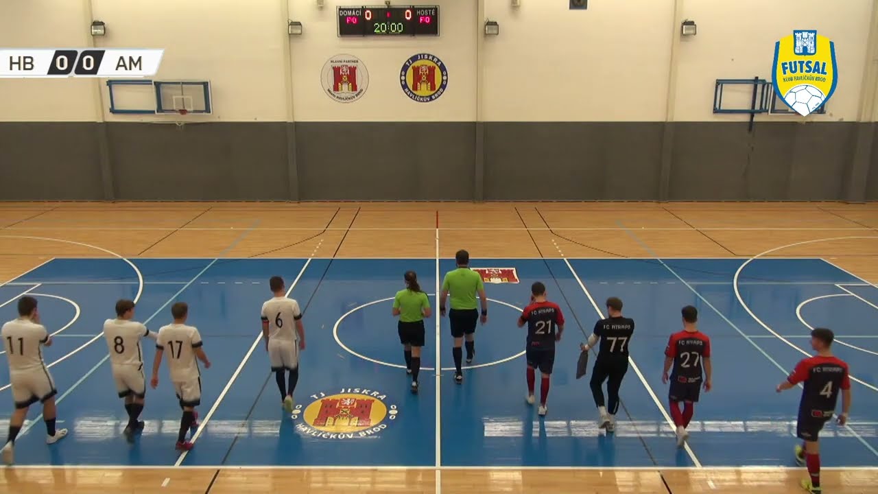 Futsal klub Havlíčkův Brod vs. Atraps Modřice