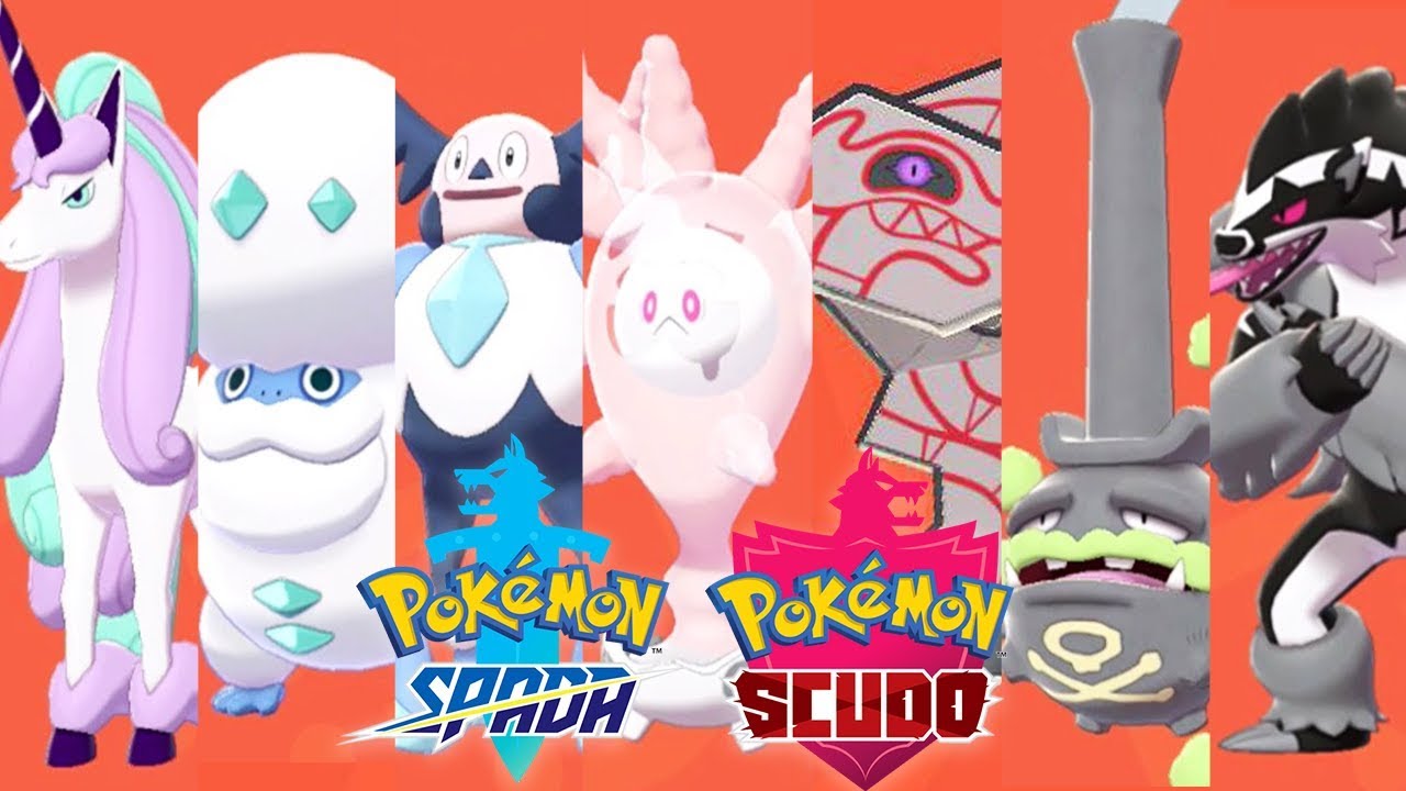 Come catturare ed evolvere tutte le FORME GALAR in Pokemon Spada e Scudo!