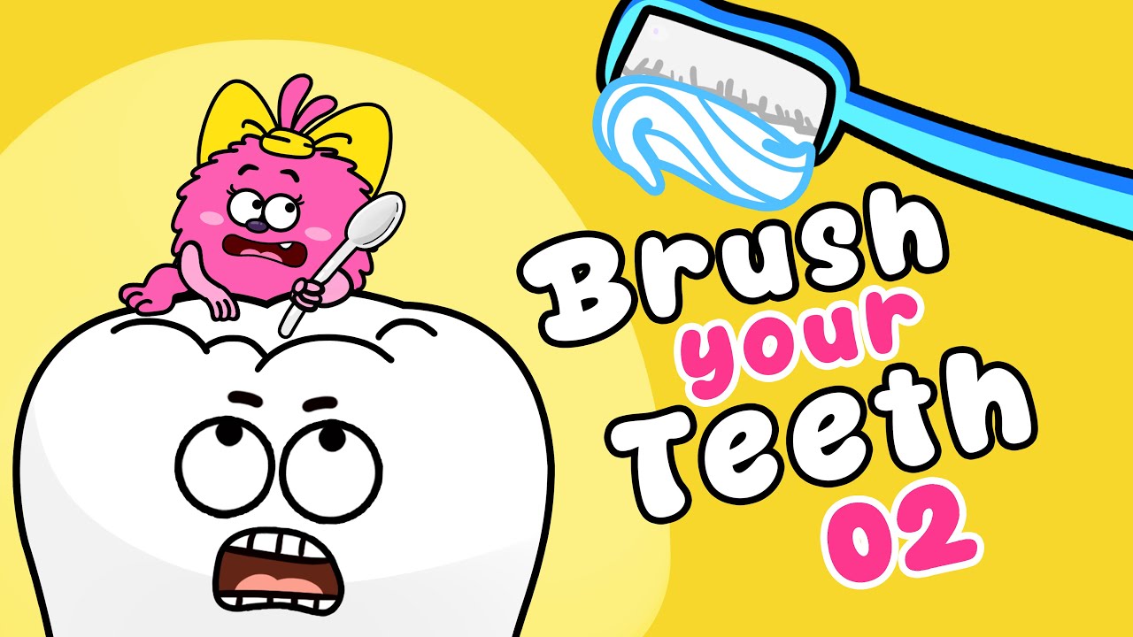 Brush Your Teeth 02 - Hacky Baby - Tooth brush Children's Song - Healthy Habits - Nursery Rhymes