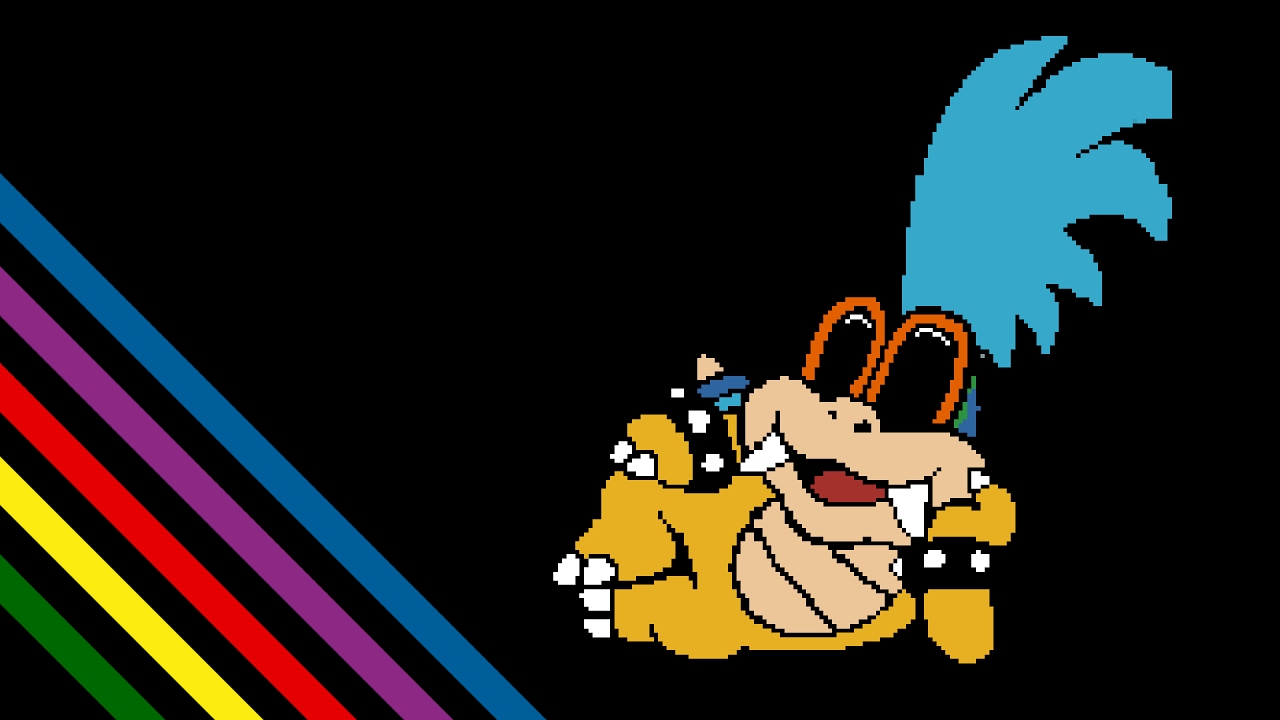 Larry's Runaway Train 8-BIT - Paper Mario: Color Splash