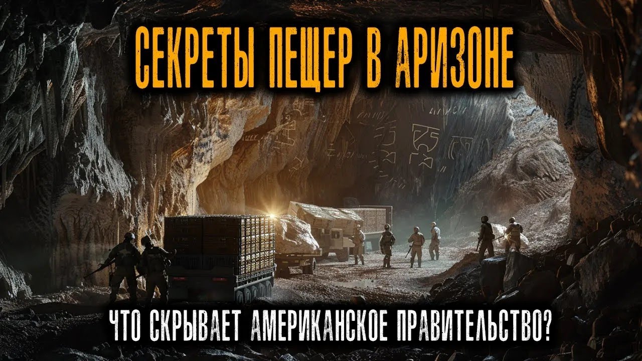 Секреты Древних пещер в Аризоне   что Американское Правительство скрывало почти 100 лет