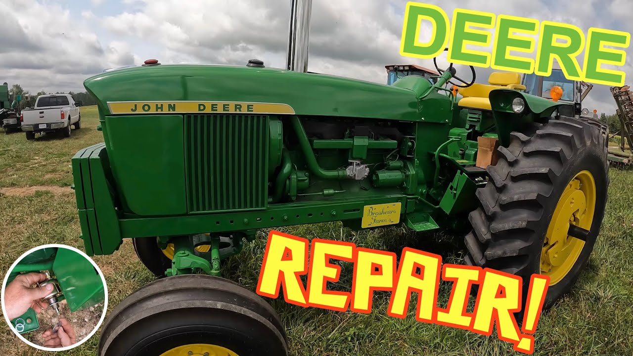 DEERE repair! 4020 JOHN DEERE gets a battery cutoff