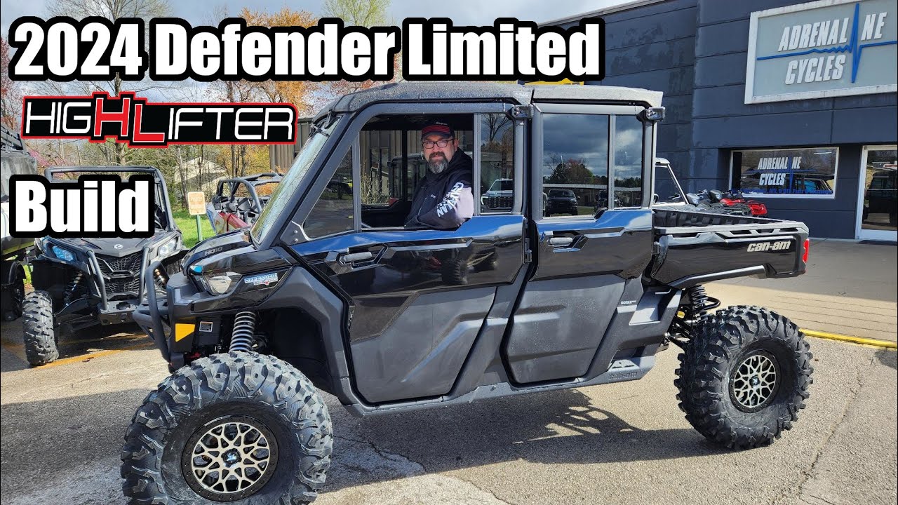 2024 Can Am Defender Limited Highlifter build
