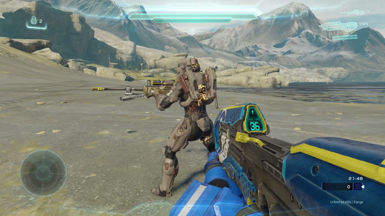 Halo 5 Ryona- Spartan Linda-058 (Reupload)